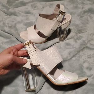 Miista iridescent heels